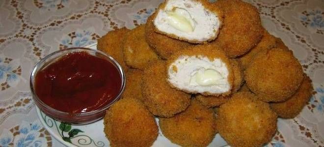 наггетсы с сыром на сковороде наггетсы с сыром на сковороде