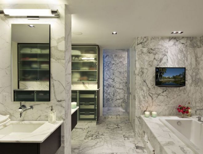 отделка ванной комнаты панелями под мрамор отделка ванной комнаты панелями под мрамор