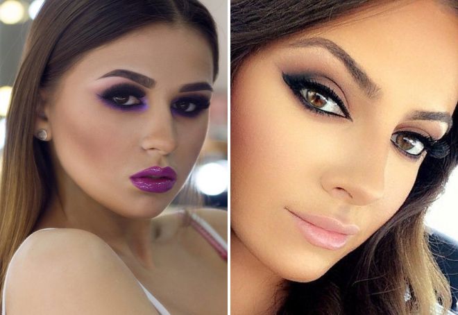 вечерний макияж для карих глаз вечерний макияж для карих глаз