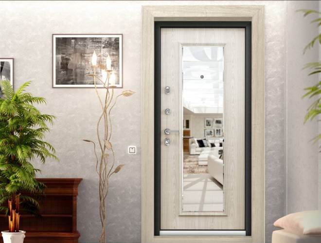 железная дверь с зеркалом железная дверь с зеркалом