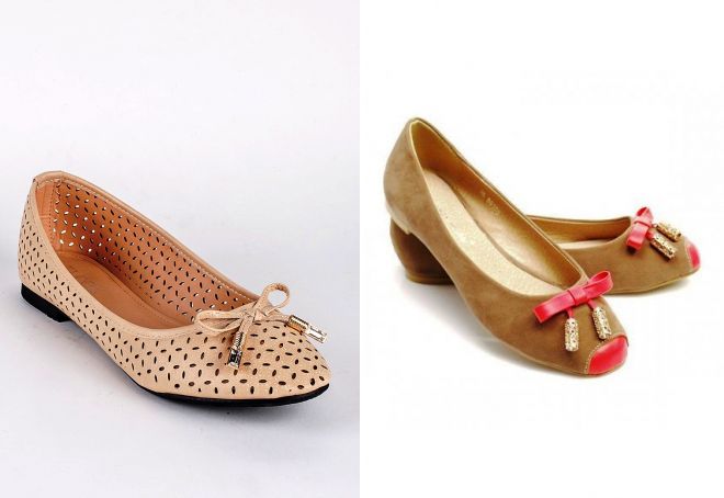 балетки бежевые с бантиком балетки бежевые с бантиком