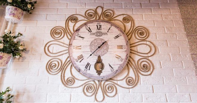 Часы на кухню в стиле Прованс Часы на кухню в стиле Прованс