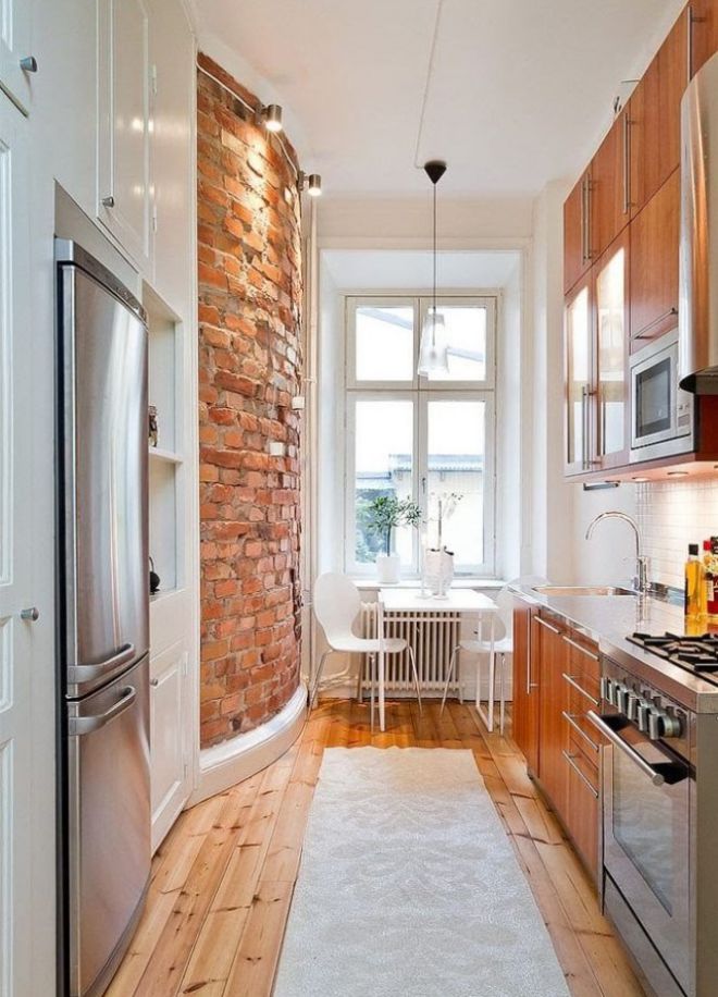 дизайн маленькой узкой кухни дизайн маленькой узкой кухни