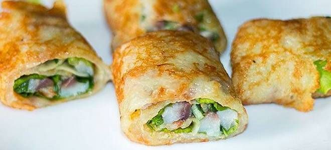 картофельные роллы картофельные роллы