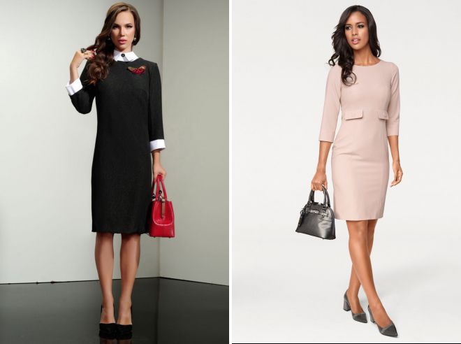 классические платья деловой стиль классические платья деловой стиль