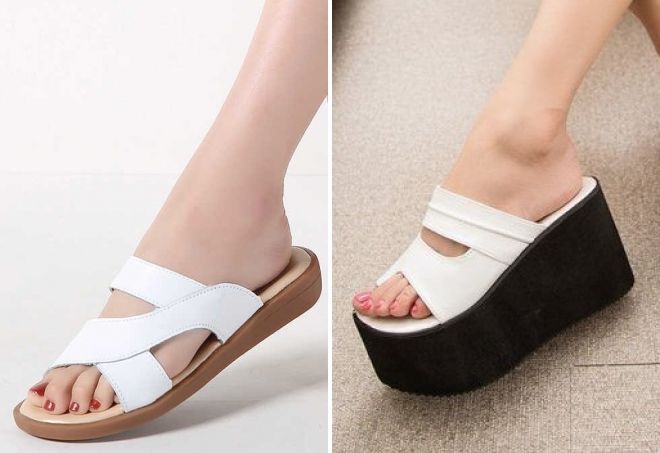 кожаные сланцы кожаные сланцы