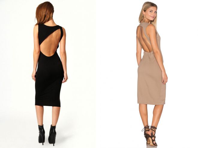 платье карандаш с открытой спиной платье карандаш с открытой спиной