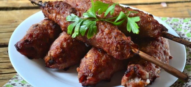 Шашлык из фарша рецепт Шашлык из фарша рецепт