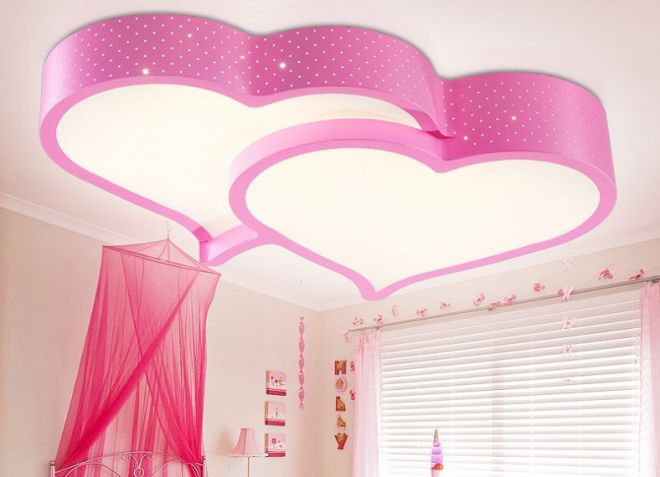 светильник для девочки сердце светильник для девочки сердце