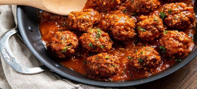 тефтели в томатно сметанном соусе тефтели в томатно сметанном соусе