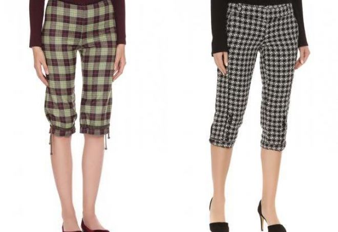 женские бриджи в клетку женские бриджи в клетку