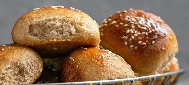 булочки из цельнозерновой муки на дрожжах булочки из цельнозерновой муки на дрожжах