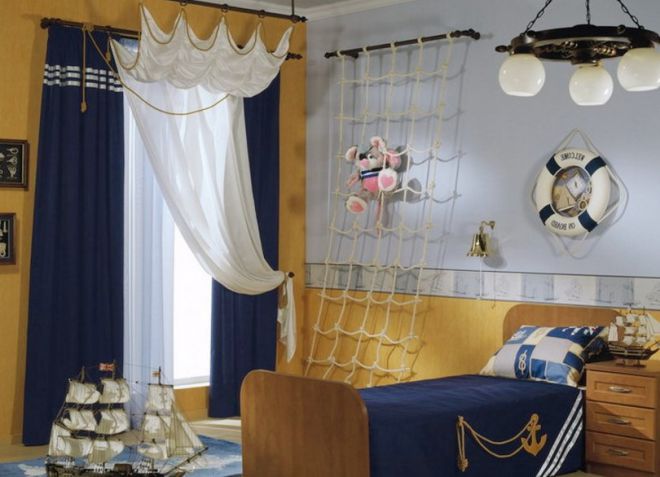 декор штор в детской декор штор в детской