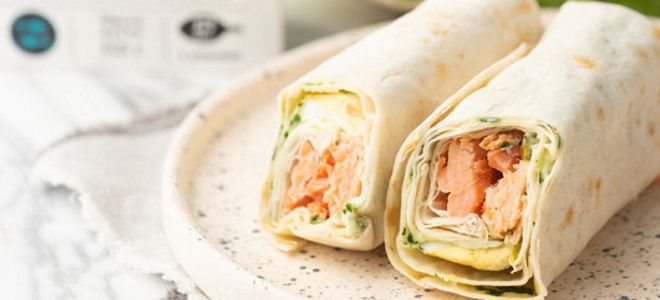 горбуша в лаваше горбуша в лаваше