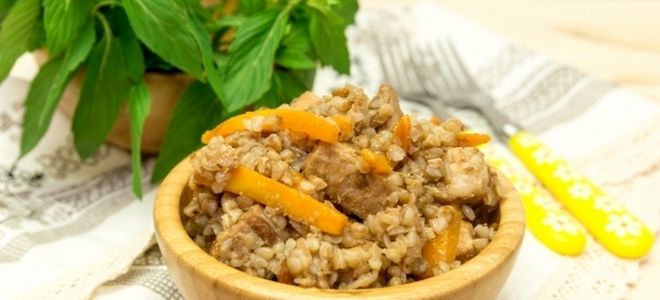 гречка с мясом в казане гречка с мясом в казане