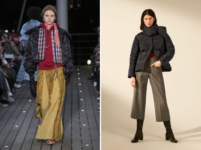 короткий дутый пуховик короткий дутый пуховик