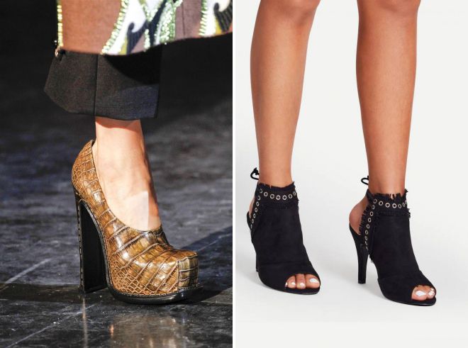 модная обувь на каблуке модная обувь на каблуке