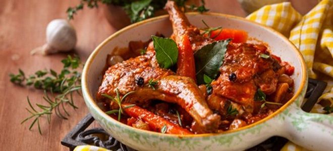 мясо по французски из кролика мясо по французски из кролика