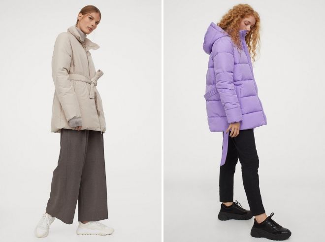 пуховик одеяло с поясом пуховик одеяло с поясом