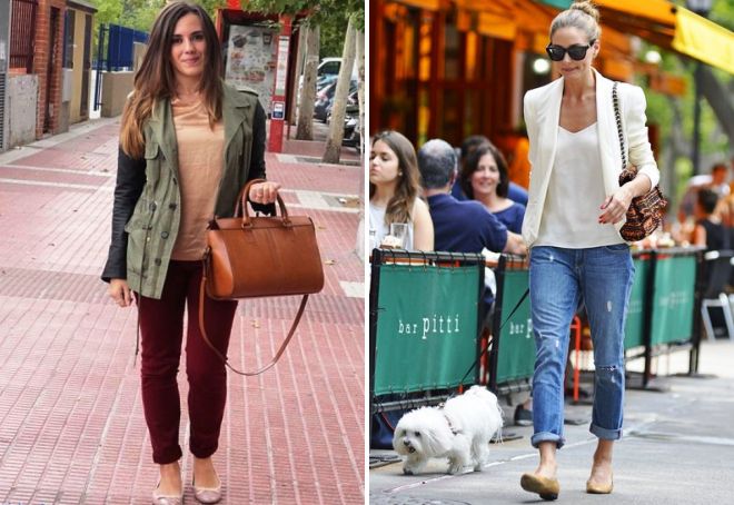 с чем носить бежевые балетки с чем носить бежевые балетки