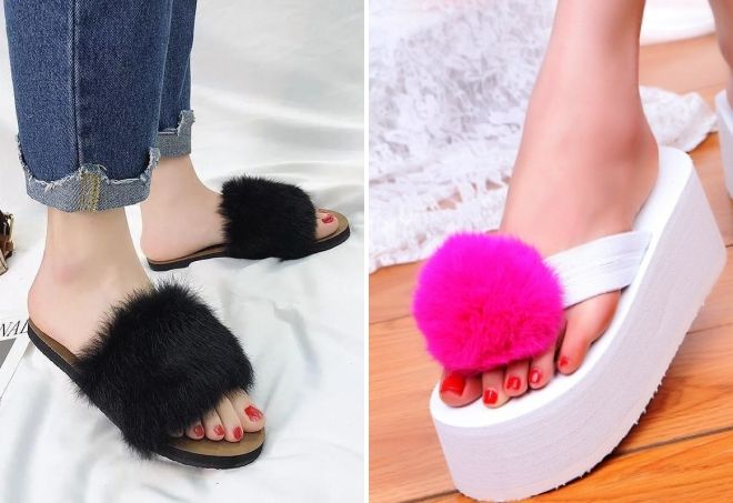 сланцы с мехом сланцы с мехом