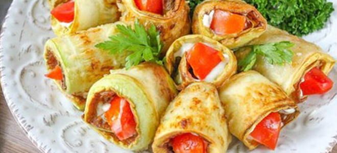 тещин язык из кабачков рулетики тещин язык из кабачков рулетики