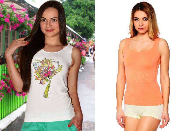 женские бесшовные майки женские бесшовные майки