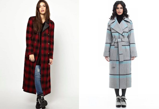 женское пальто в клетку женское пальто в клетку