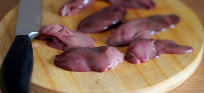 Как чистить куриную печень