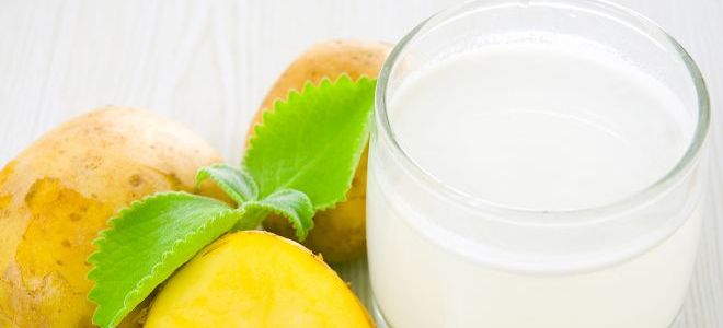 как пить картофельный сок