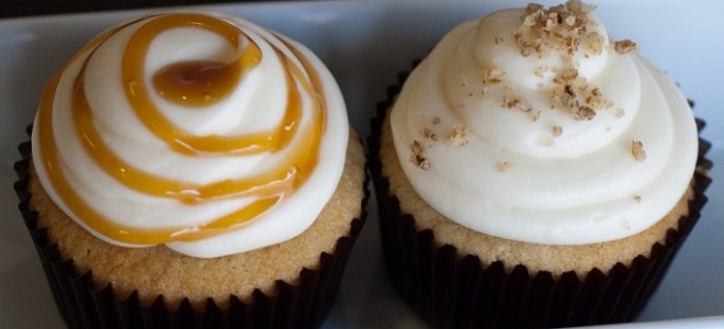Капкейки с кремом
