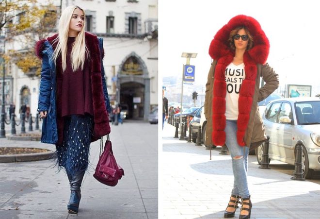 парка с мехом 15