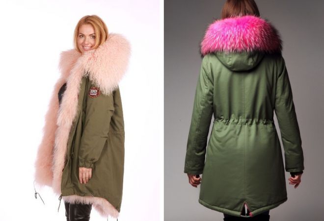 парка с мехом 17