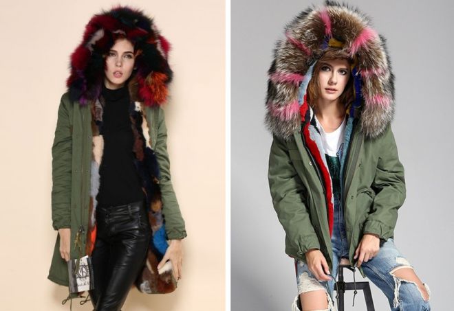 парка с мехом 21