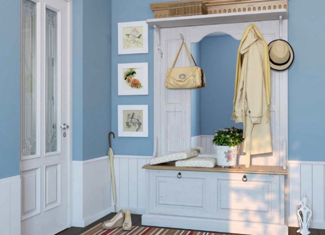 прихожая прованс 10