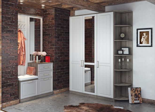 прихожая прованс 4