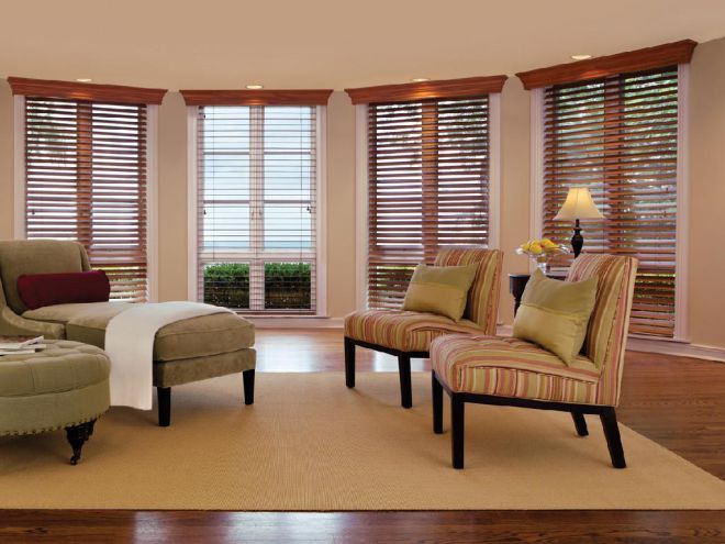 Рулонные шторы из дерева 4