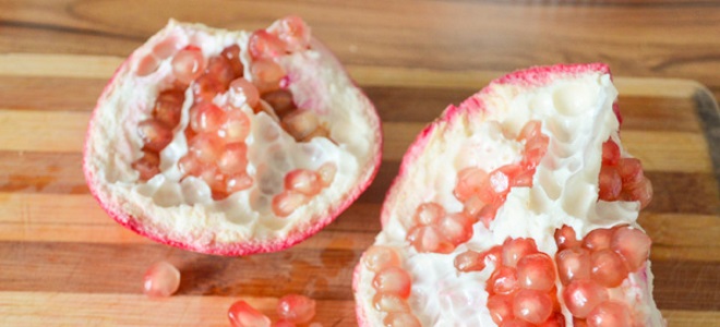 сок из незрелого граната