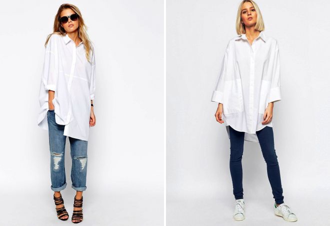 белая рубашка оверсайз белая рубашка оверсайз