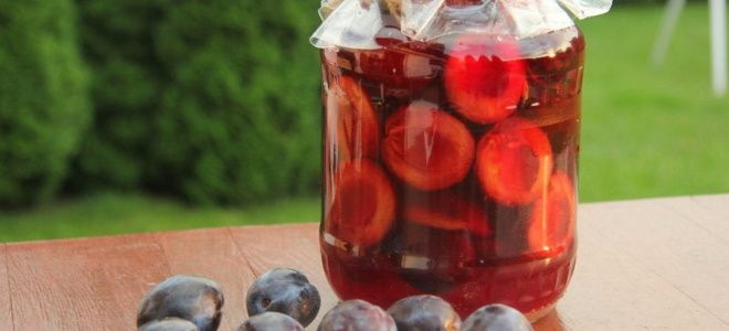 как сварить компот из слив как сварить компот из слив