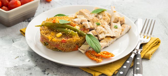 киноа с курицей рецепт киноа с курицей рецепт