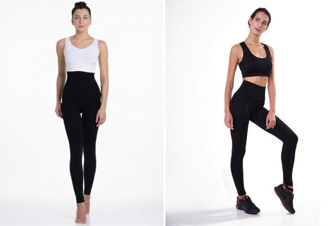 лосины с высокой талией лосины с высокой талией