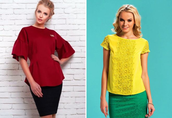 нарядная блузка с коротким рукавом нарядная блузка с коротким рукавом