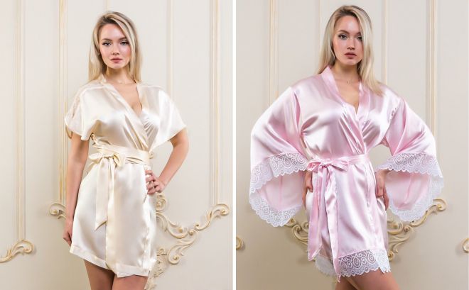 пеньюар из натурального шелка пеньюар из натурального шелка