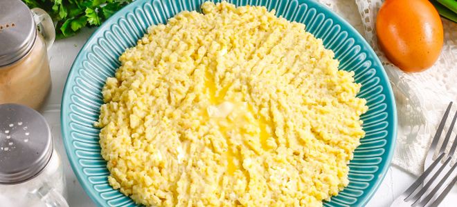 фото10 пшенная каша с яйцом