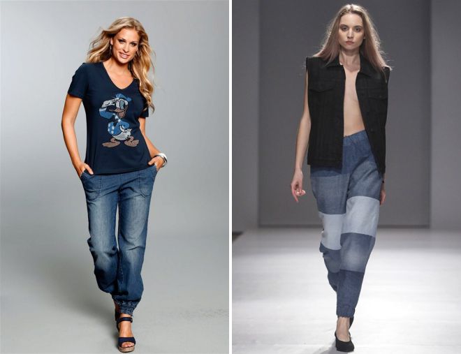 джинсы бананы на резинке джинсы бананы на резинке