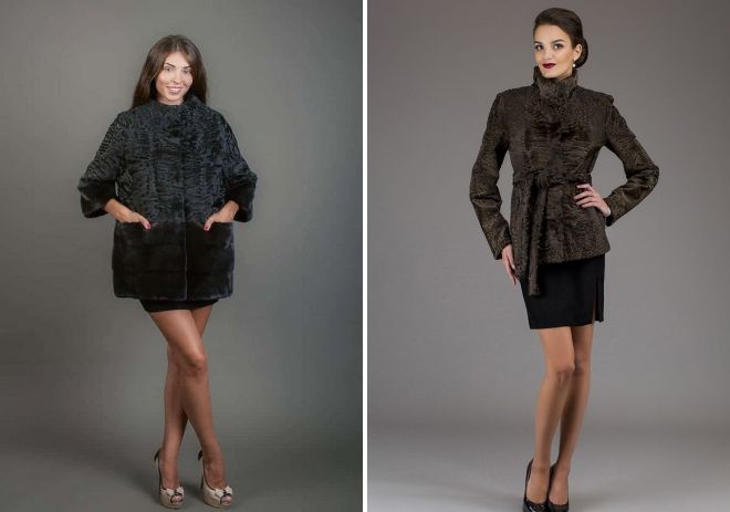 каракулевый полушубок каракулевый полушубок