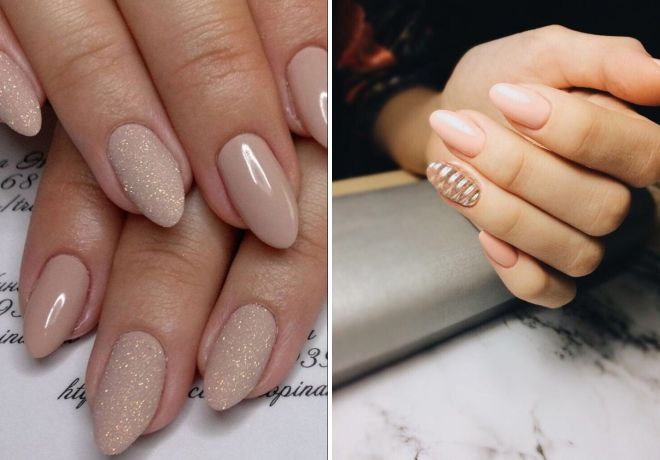 нюдовый маникюр на круглые ногти нюдовый маникюр на круглые ногти