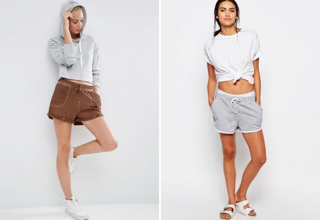 трикотажные шорты с карманами трикотажные шорты с карманами