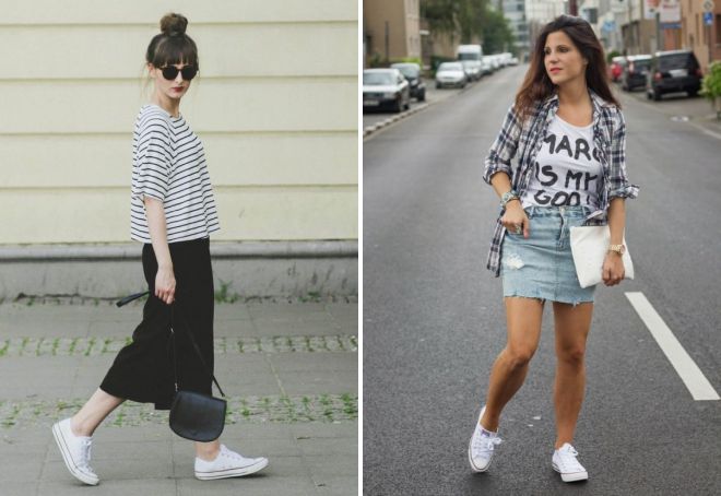 белые конверсы с юбкой белые конверсы с юбкой